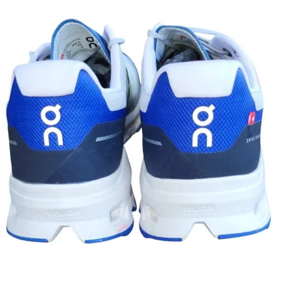 On Running Cloudvista Cloud Athletic All Terrain Mix Shoe White Blue Men 9.5 - Picture 4 of 16